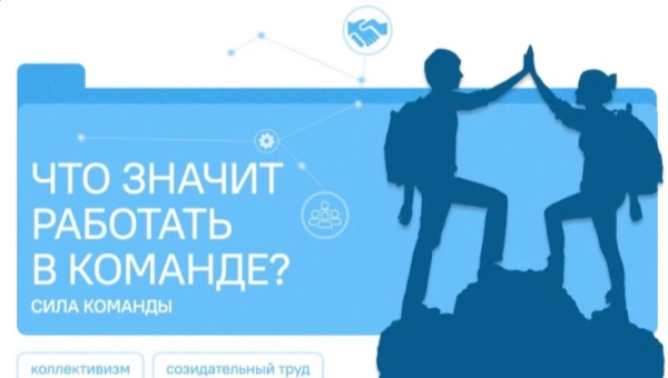 Что значит работать в команде? Сила команды.